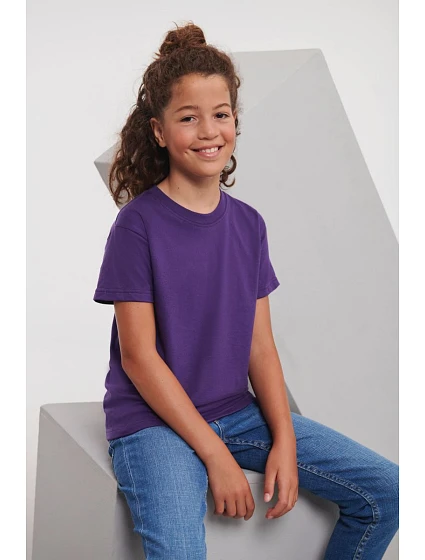 Dětské tričko z těžké bavlny "Authentic" 10. purple model 22472342 - Russell Athletic Dětské tričko z těžké bavlny "Authentic" 10. purple model 22472342 - Russell Athletic
