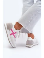 Dámské tenisky na platformě  Bílé model 21656790 - Inblu