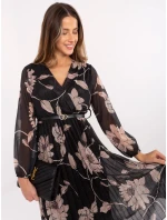 Sukienka IT SK model 21494234 czarny - FPrice Sukienka IT SK model 21494234 czarny - FPrice