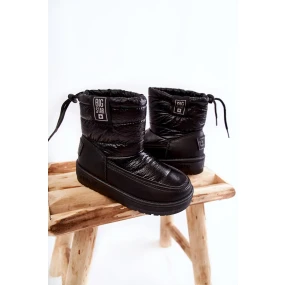 Dětské sněhule Big Star KK374220 Černá Dětské sněhule Big Star KK374220 Černá