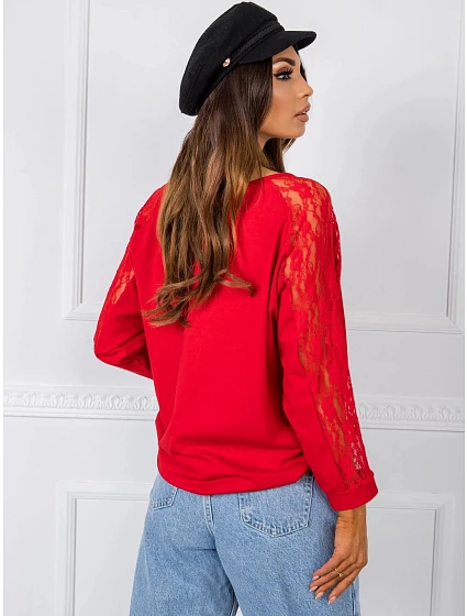 Halenka TP BZ model 20774215 červená - Rue Paris