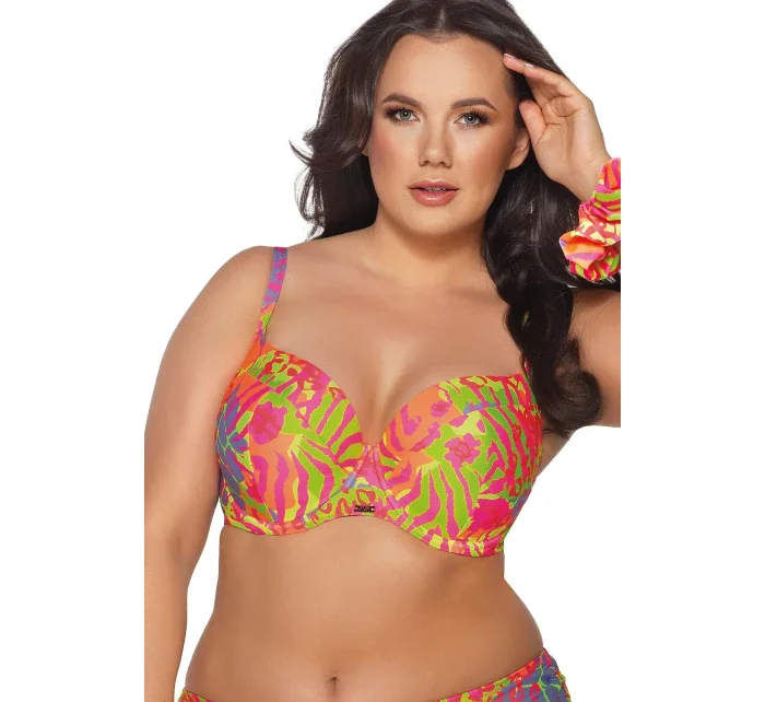 Plavková podprsenka s plnými košíčky Ava SK 187 Fluo