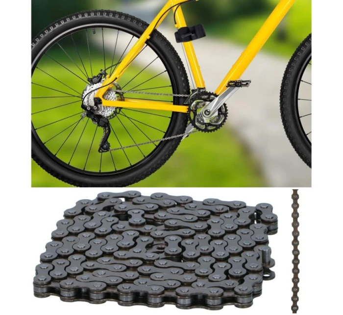 ŘETĚZEK NA KOLO 116OGNIW MTB 6-RANGE 12.7 x 2.4 MM BICYCLE GEAD