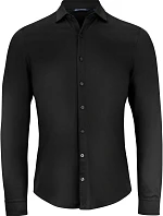 Cutter & Buck Advantage Shirt Men Piqué košile s dlouhým rukávem 68.2410 black