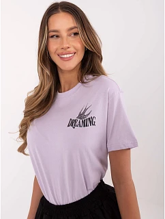 T shirt model 22046202 jasny fioletowy - FPrice