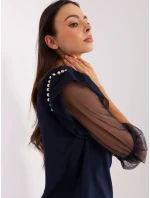 Halenka LK BZ 506682.26P tmavě modrá Halenka LK BZ 506682.26P tmavě modrá