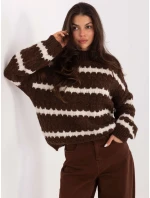Sweter MI SW model 21793784 brązowy - FPrice