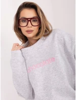 Bluza RV BL model 22020698 jasny szary - FPrice Bluza RV BL model 22020698 jasny szary - FPrice