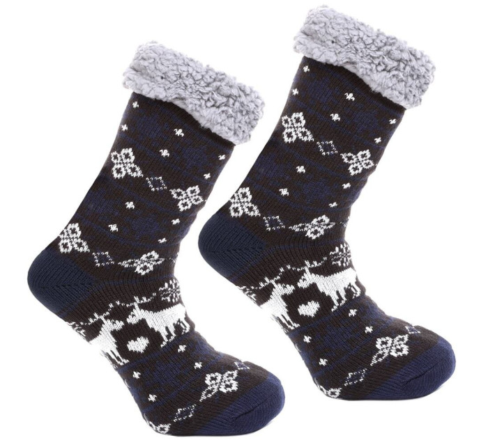 Protiskluzové ponožky Nordic winter černé