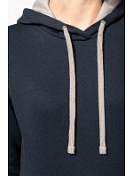K 465 Dámská mikina s kontrastní kapucí  grey model 22509573 - Kariban