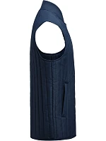 James Harvest Scarsdale Vest Men Pánská prošívaná vesta 62.1052 navy James Harvest Scarsdale Vest Men Pánská prošívaná vesta 62.1052 navy