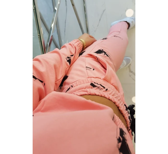 Sada s potiskem pistole meruňková Sada s potiskem pistole meruňková