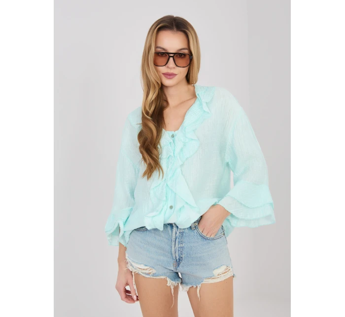 Koszula IT KS 81863.11P mietowy