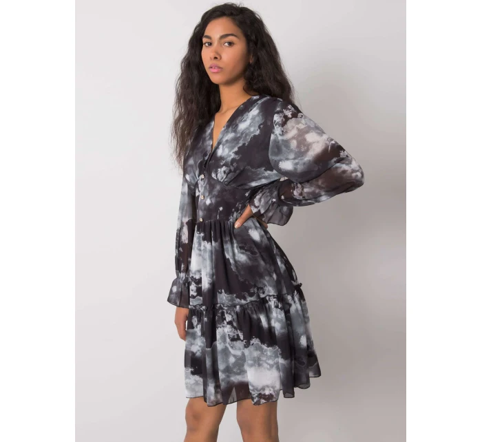 Sukienka TW SK BI model 20168979 szaro czarny - FPrice