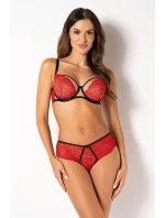 MĚKKÁ PODPRSENKA JULIA 19229 ČERVENÁ