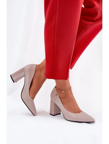 Lodičky na sloupku model 211984 Step in style