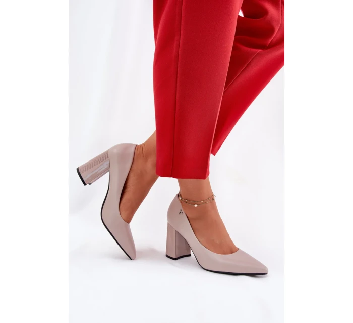 Lodičky na sloupku model 211984 Step in style