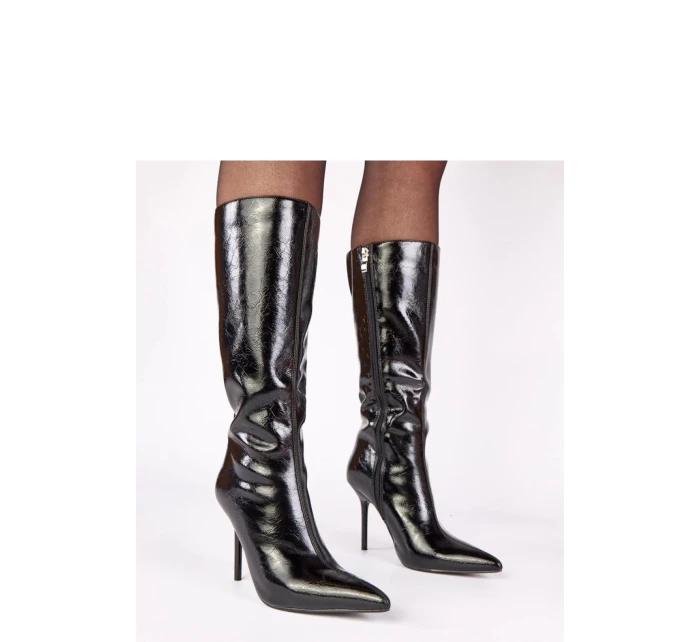 Kozačky na podpatku  model 221674 Solea