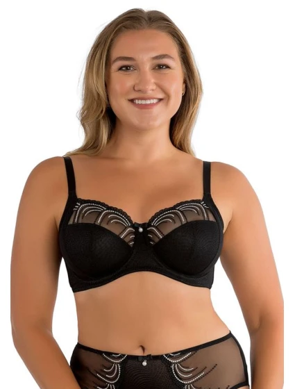 Dámská podprsenka Parfait P60923 34 E Černá