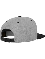 Flexfit 6089M 6 panelová Snapback kšiltovka 55.6089 heather grey/black Flexfit 6089M 6 panelová Snapback kšiltovka 55.6089 heather grey/black
