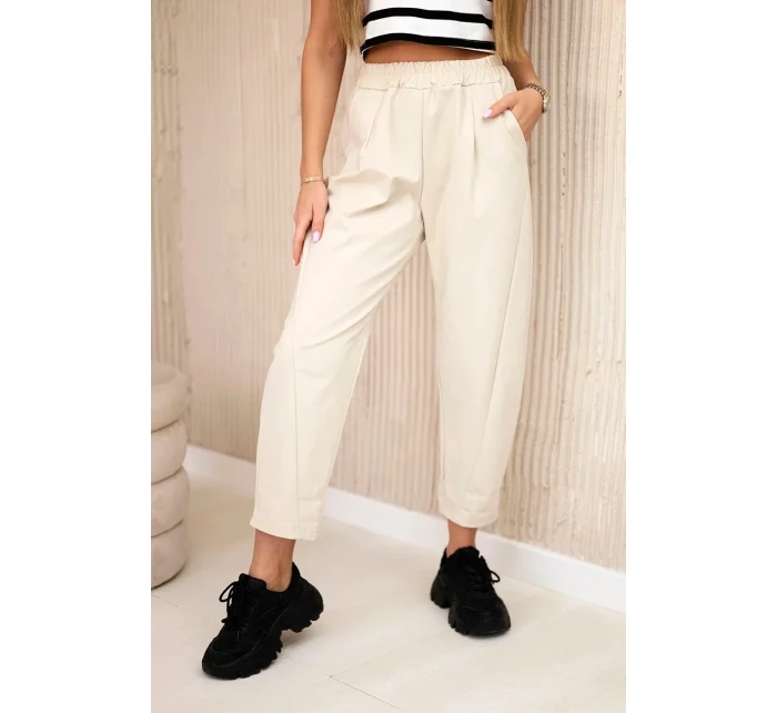 Kalhoty s kapsami Summer Punto béžový