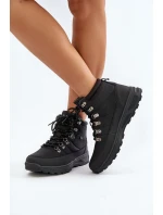 Zateplené Pánské Trekingové Boty Černé model 21676995 - Lee Cooper Zateplené Pánské Trekingové Boty Černé model 21676995 - Lee Cooper