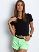 Šortky JMP SN 163 D.39P fluo zelená