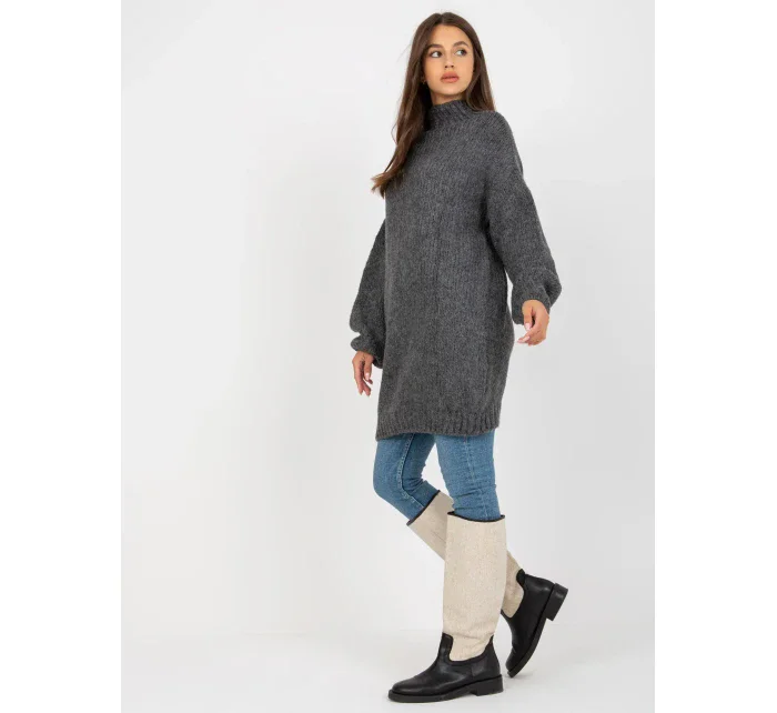 Dámský svetr LC SW model 17655137 tmavě šedý - FPrice