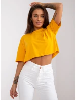 Tričko RV TS model 17009701 světle oranžová - FPrice Tričko RV TS model 17009701 světle oranžová - FPrice