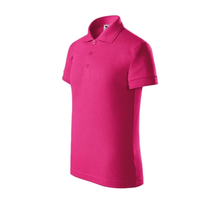 Pique Polo polokošile dětská purpurová