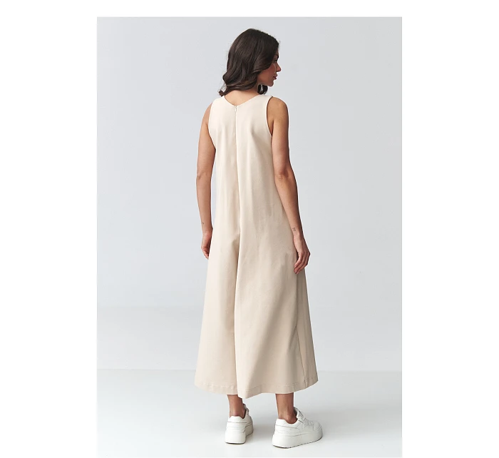 Dámský Overal model 225672 Makadamia Dámský Overal model 225672 Makadamia