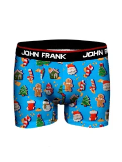 Páánské boxerky John frank JFBD38-CANDY CANE