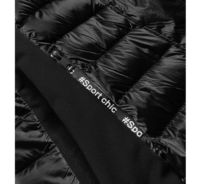 ZIMOWA KURTKA DAMSKA Z  CZARNA model 21244543 - YES!PINK