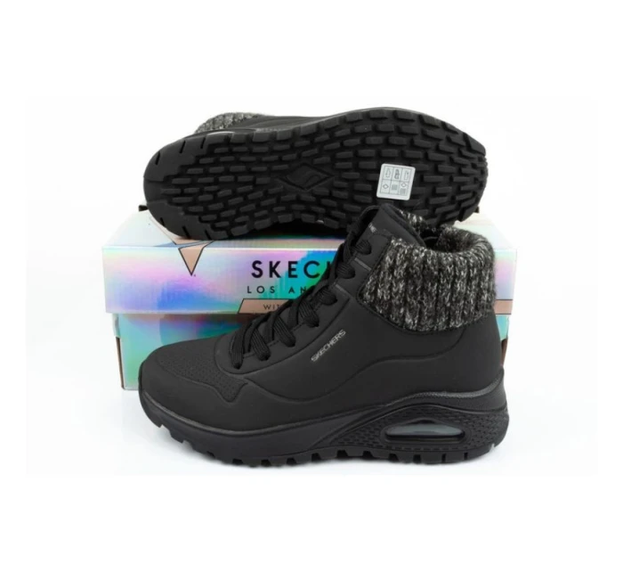 Boty Skechers Uno Rugged W 167988 BLK Boty Skechers Uno Rugged W 167988 BLK