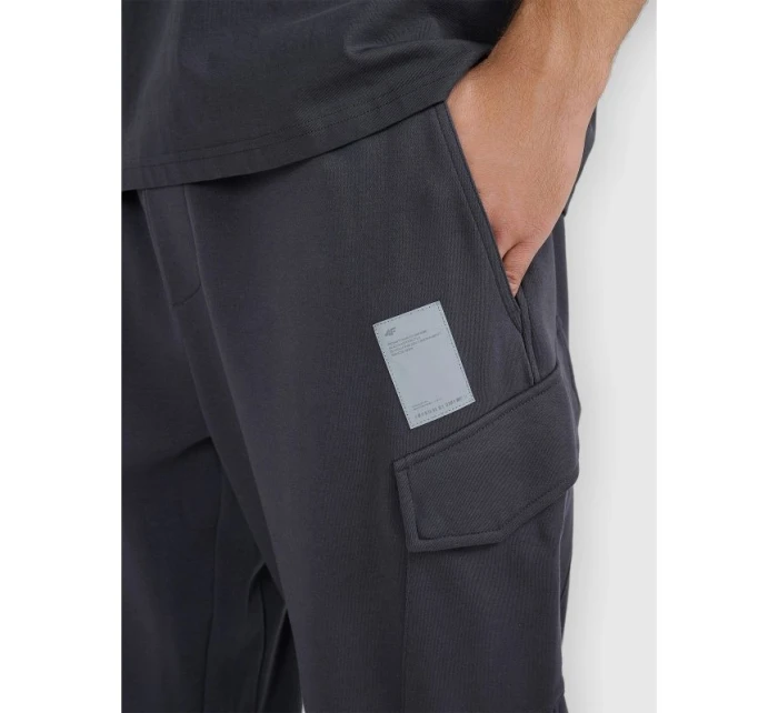 Pánské tepláky typu jogger 4F 4FRAW25TTROM1694-22S
