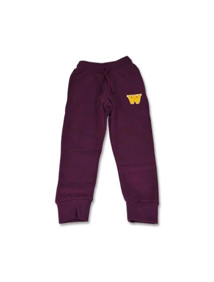 Dětské tepláky Wood Wood Burgundy - model 21930648