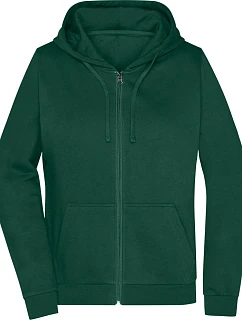 JN 755 Dámská mikina s kapucí model 22489441 dark green - Daiber