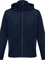 SOL'S Race Hooded Men Pánská 2-vrstvá softshellová bunda s kapucí 25.4447 french navy
