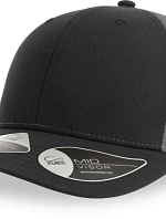 Atlantis Headwear Bryce 6 panelová Trucker kšiltovka 33.0102 black/dark grey