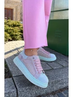 Zdobené sneakersy na platformě GOE RR2N4009 Multikolor