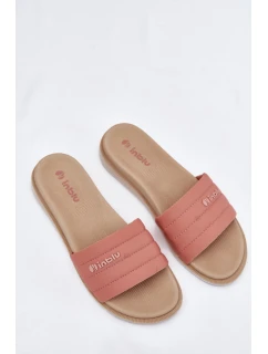 Dámské pantofle model 21698030 Růžové - Inblu