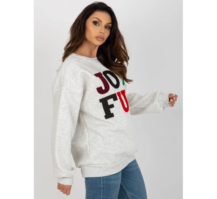 Mikina EM BL 617 5.00X světle šedá