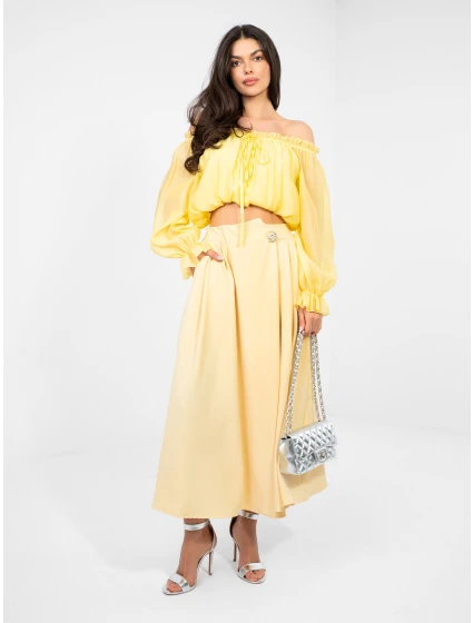 Sukně IT SD 81036.82 světle žlutá