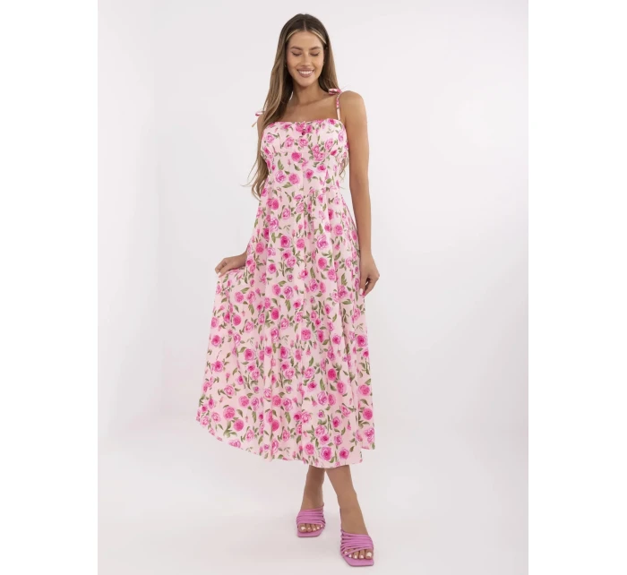 Sukienka MI SK  jasny różowy model 21124352 - FPrice