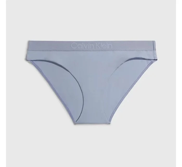 Dámský spodní díl plavek KW02032 DBS světle modrá - Calvin Klein