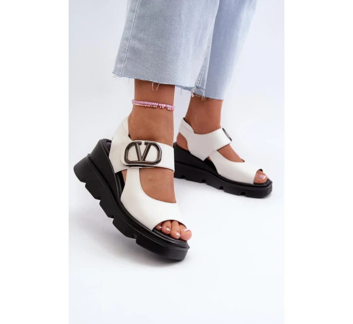 Bota na klínech  model 196659 Step in style