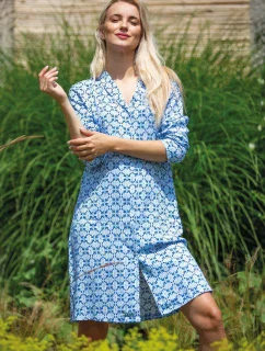 Košile Key LND 721 B25 Viskóza 3/4 S-XL rozepínací