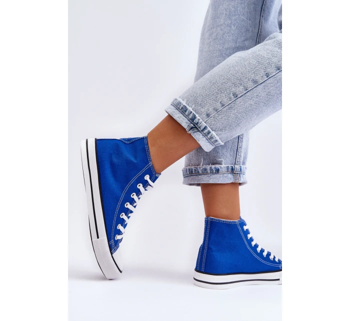 Dámské klasické vysoké boty modré Remos Dámské klasické vysoké boty modré Remos