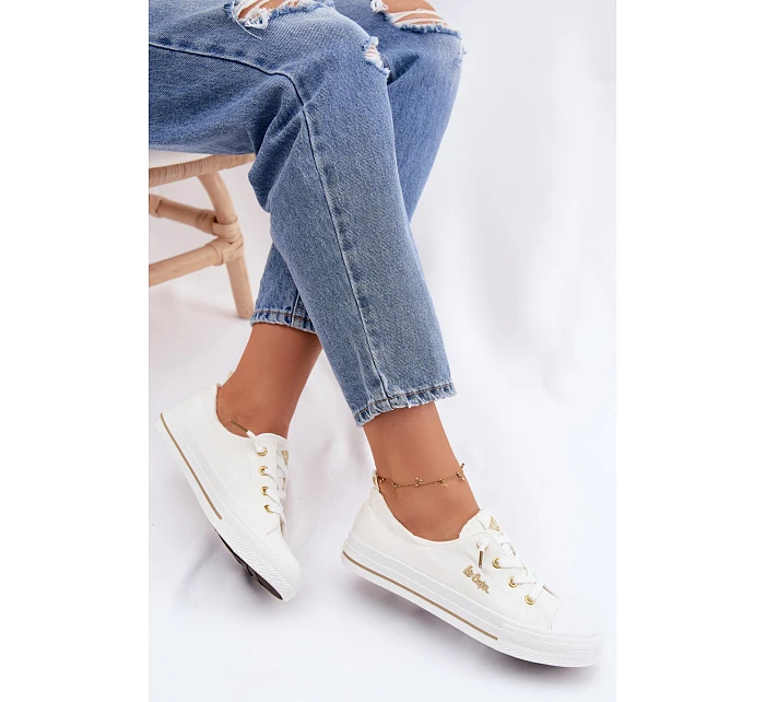 Dámské tenisky model 22100188 Bílé - Lee Cooper Dámské tenisky model 22100188 Bílé - Lee Cooper