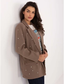 Marynarka IT MA model 21795563 ciemny bezowy - FPrice